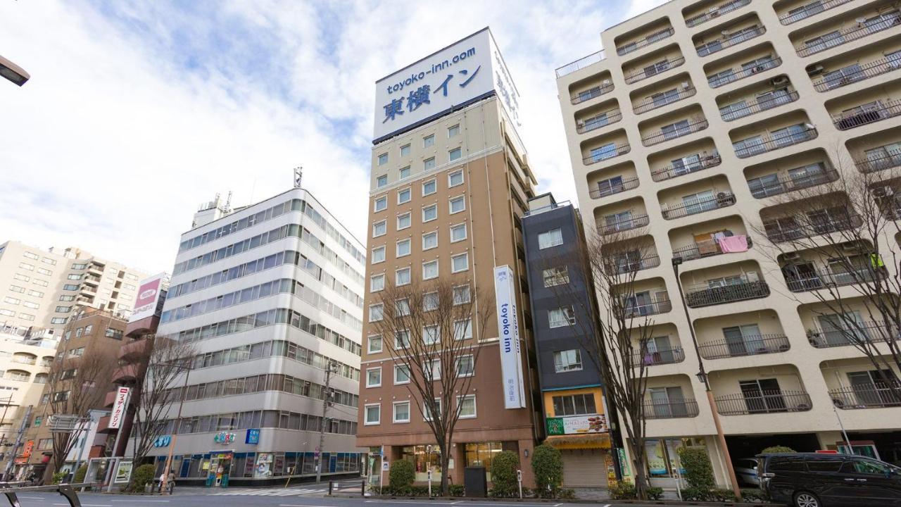 Toyoko Inn Tokyo Nihombashi Hamacho Meijiza Mae Zewnętrze zdjęcie
