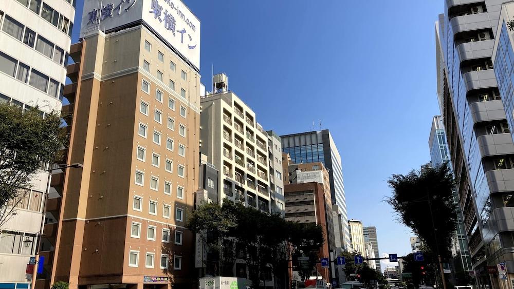 Toyoko Inn Tokyo Nihombashi Hamacho Meijiza Mae Zewnętrze zdjęcie